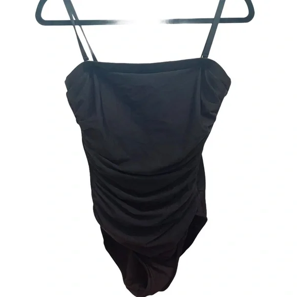 MIRACLESUIT ONE PIECE BLACK BATHING SUIT SIZE 10 - Picture 2 of 8